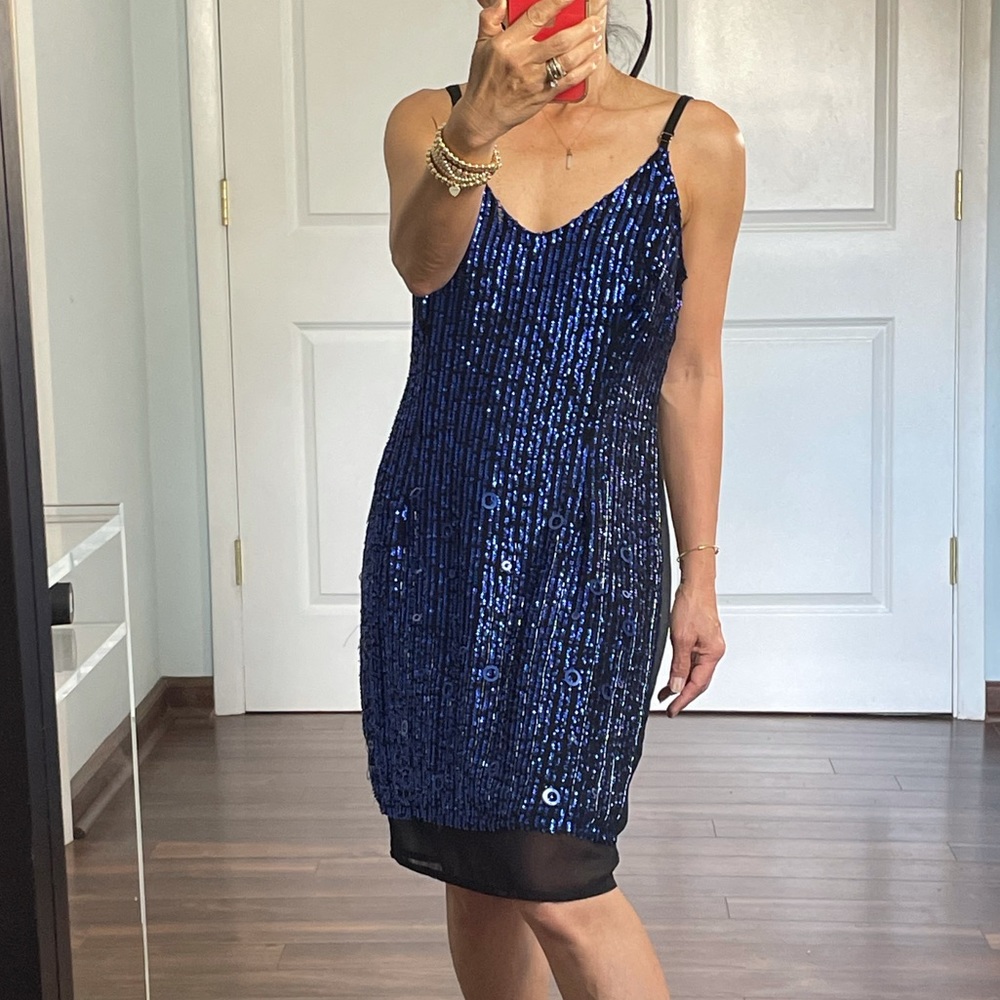 Adelyn Rae Sequin Dress size S NWT - Picture 2 of 9